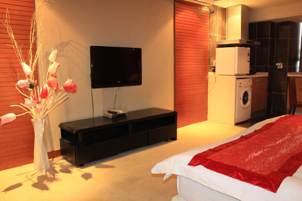 Chengdu Comma Apartment Hotel - Xinian Branch Zimmer foto